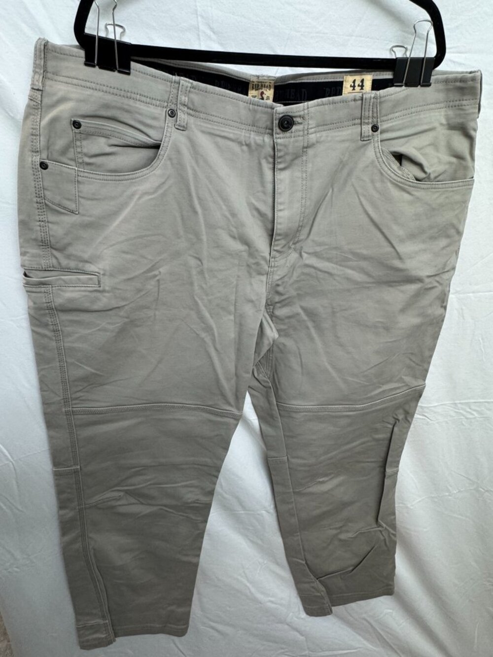 RedHead Men’s Gray Five-Pocket Casual Pants 44x30